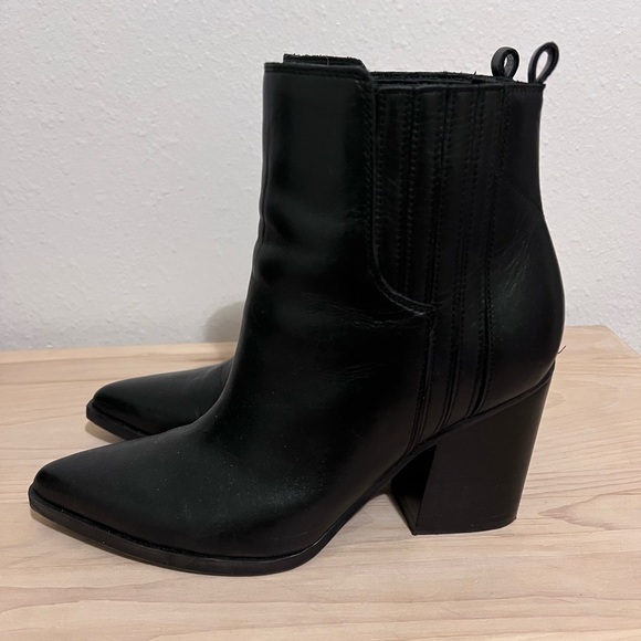 Marc Fisher Leather Boots - Picture 1 of 7